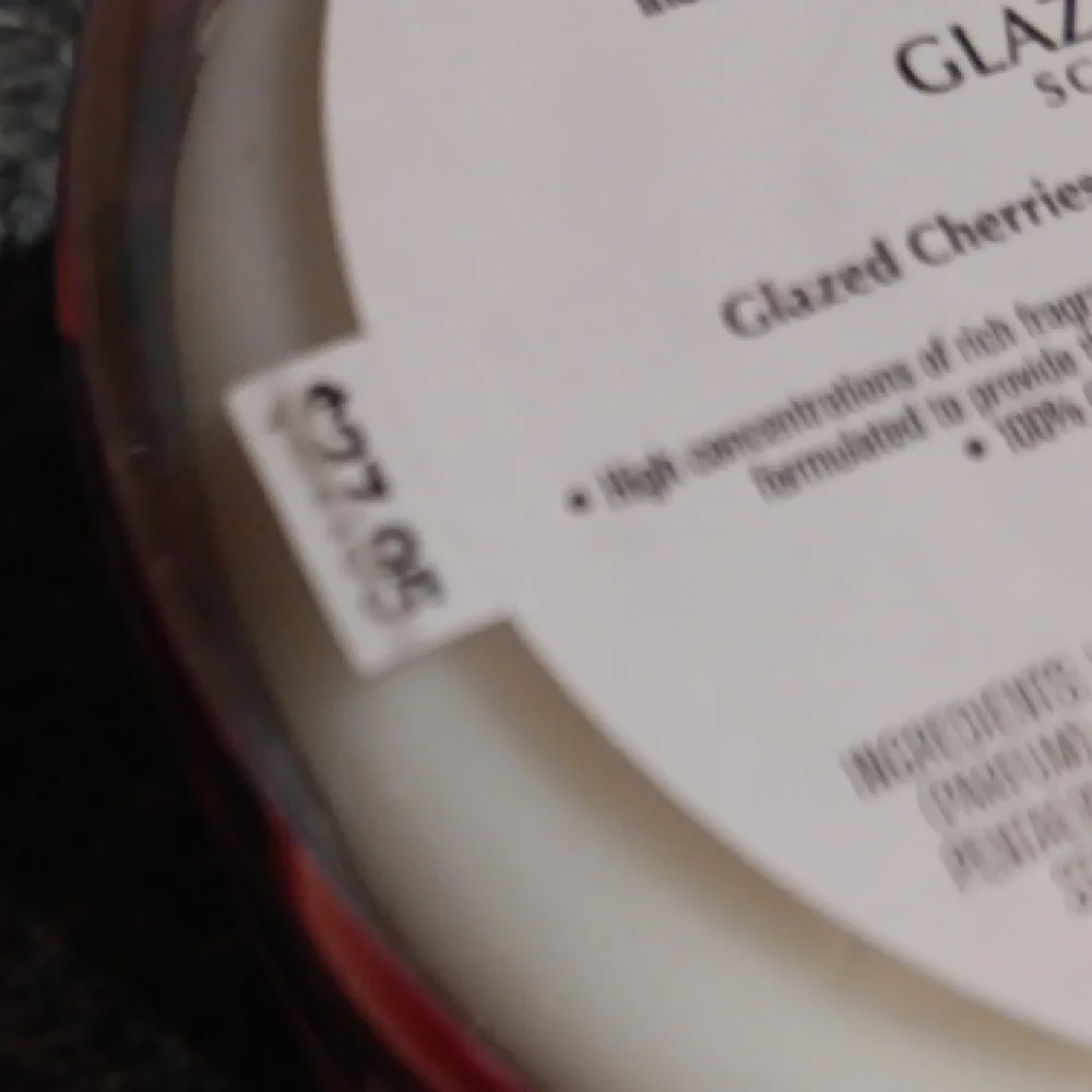Bath & Body Works Pink Candle with Mint Lid